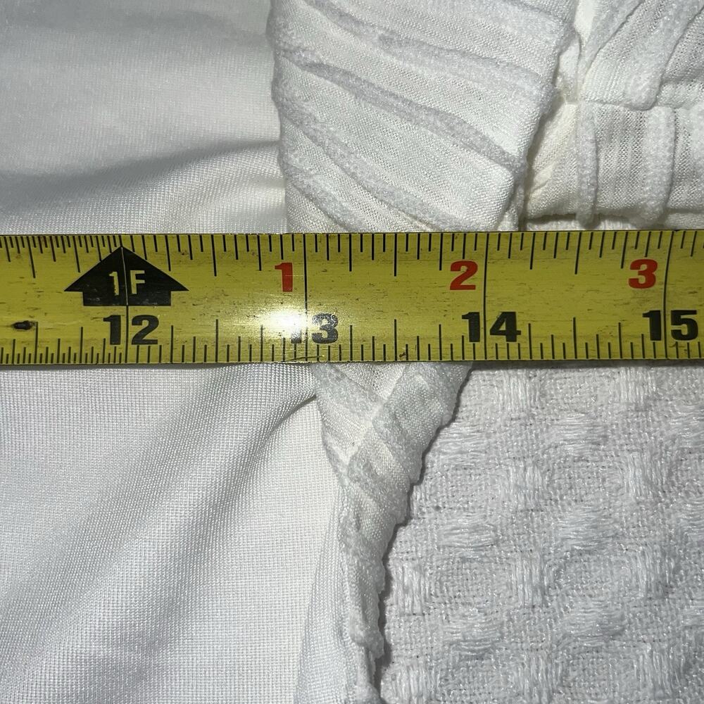 Princess Polly Dress Newton Mini Dress Size 2 Open Back Long Sleeve White - Picture 7 of 12